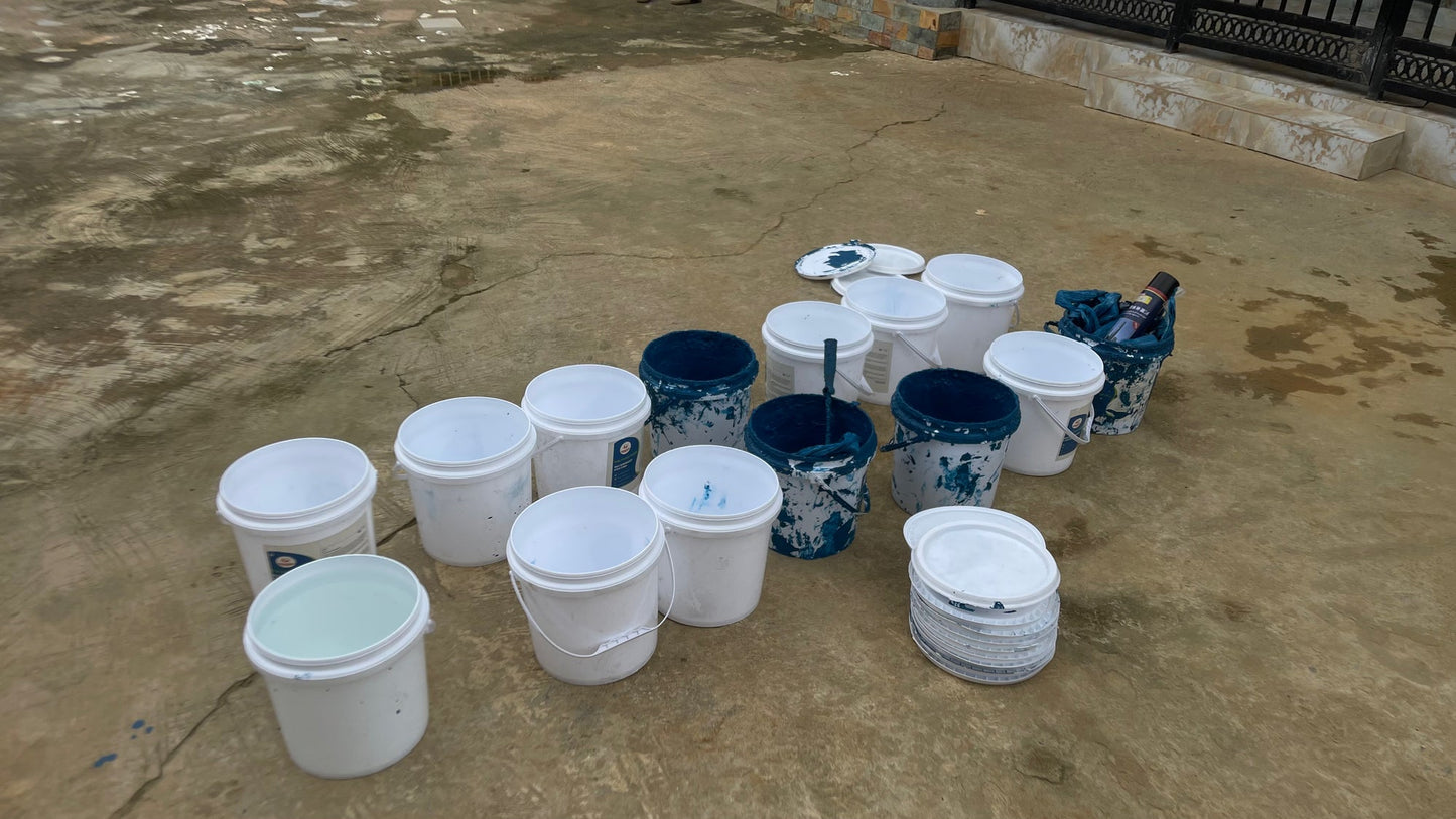 Waterproof coating result — sealed and protected surface by Fest Ghana Limited
