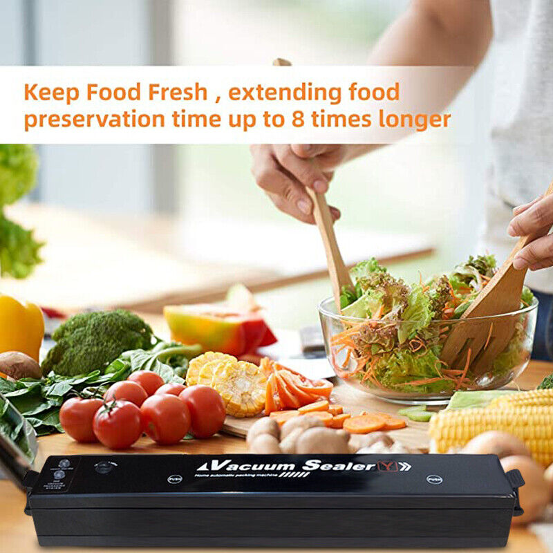 Vacuum Sealer Machine Food Preservation Storage Saver Automatic with Bags