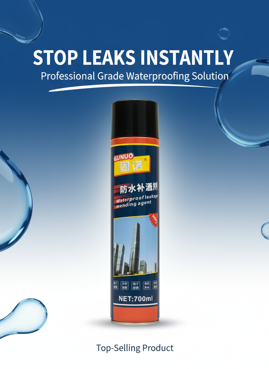 Waterproof Leakage Mending Agent Spray Social Media Banner